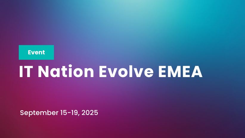 IT Nation Evolve EMEA Q3 2025